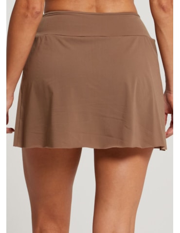 SAIA SHORT ESPORTIVA WELNESS MARROM COM BOLSO