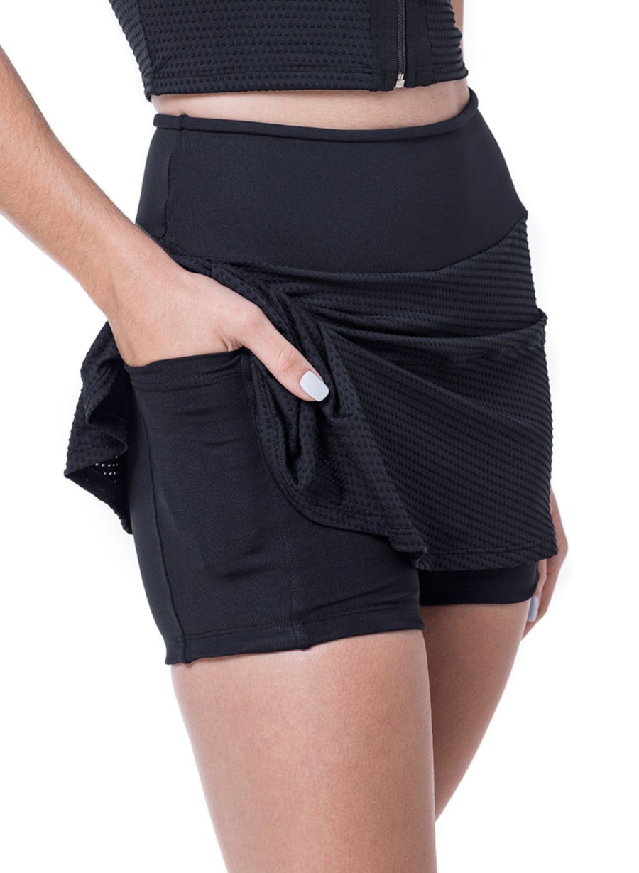 SAIA SHORT LEADER PRETA