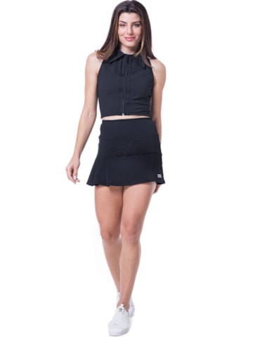 SAIA SHORT LEADER PRETA SAIA SHORT LEADER PRETA