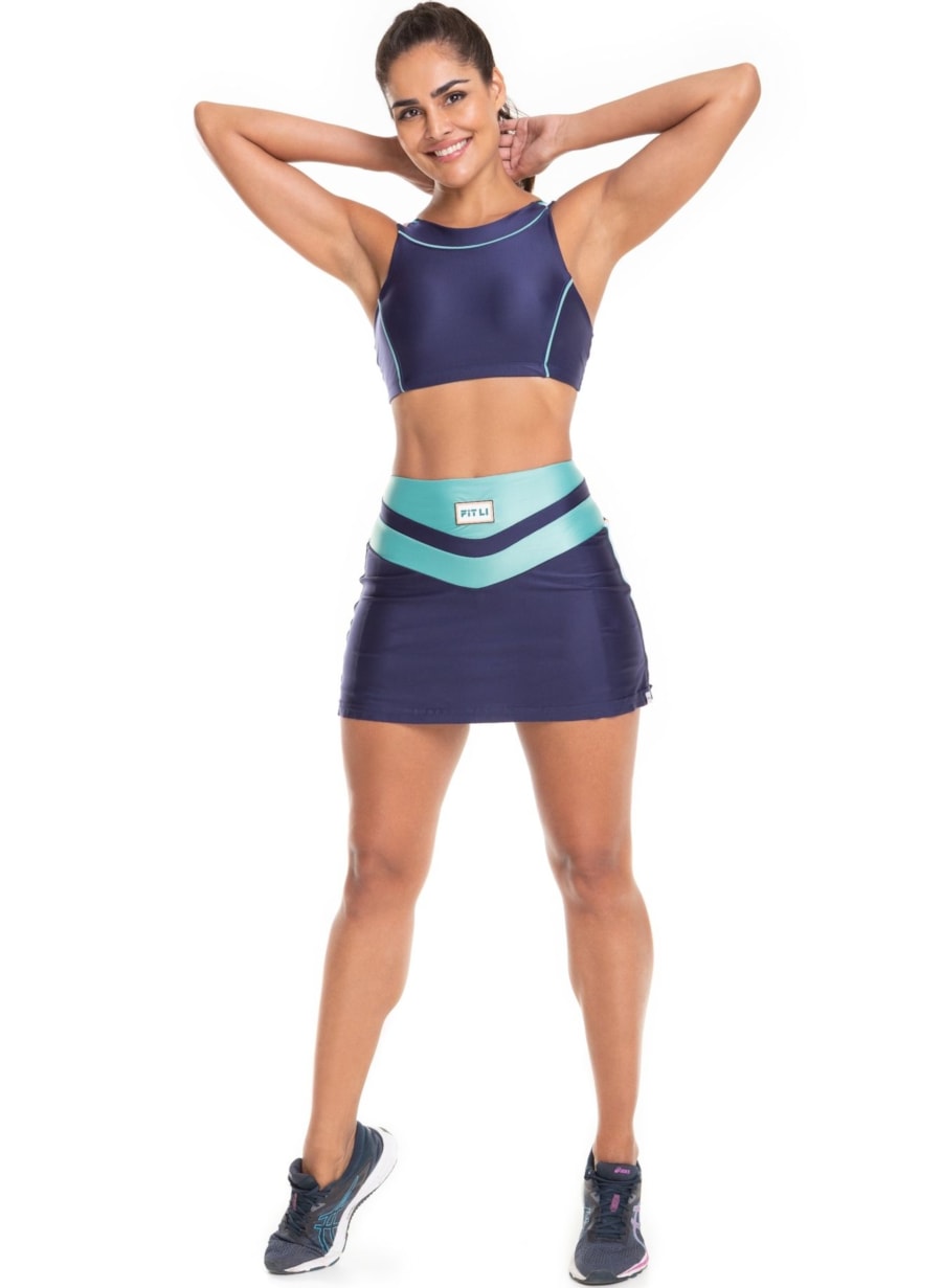 SAIA SHORT LIBERTE AZUL MARINHO