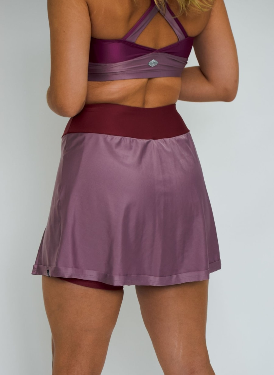 SAIA SHORT LUNAR VINHO