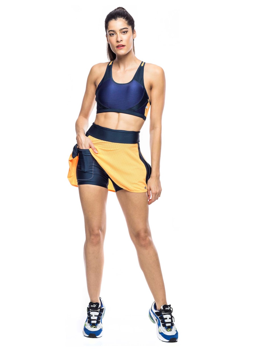 SAIA SHORT MESH ROSA CLARO