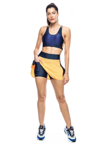 SAIA SHORT MESH LARANJA NEON SAIA SHORT MESH LARANJA NEON