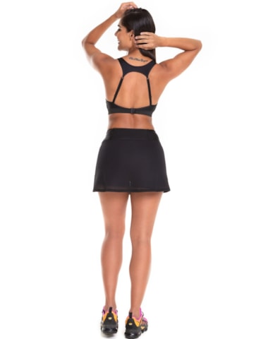 SAIA SHORT MIRA PRETO SAIA SHORT MIRA PRETO