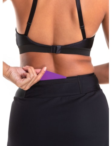 SAIA SHORT MIRA PRETO SAIA SHORT MIRA PRETO