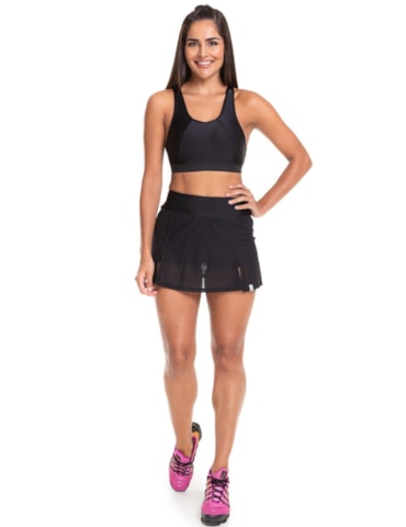SAIA SHORT MIRA PRETO SAIA SHORT MIRA PRETO