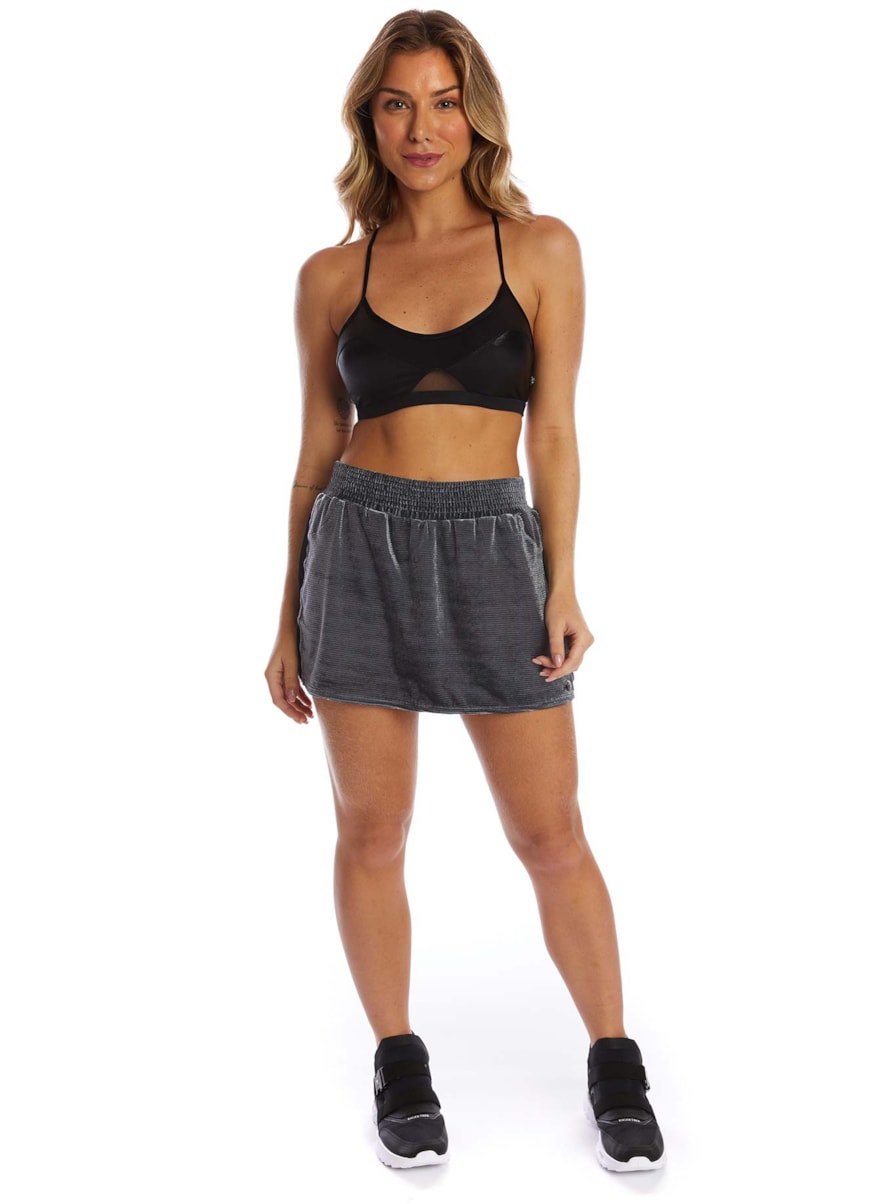 SAIA SHORT NASA CINZA SAIA SHORT NASA CINZA