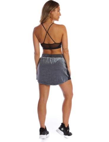 SAIA SHORT NASA CINZA SAIA SHORT NASA CINZA
