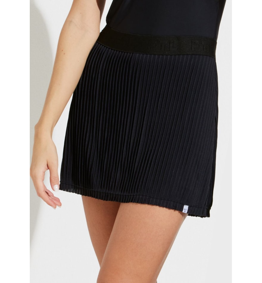 SAIA SHORT PLISSADA DANSE PRETO COM BOLSO SAIA SHORT PLISSADA DANSE PRETO COM BOLSO