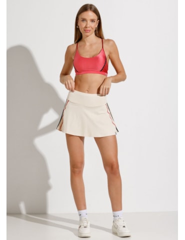 SAIA SHORT SUMMIT OFF WHITE COM BOLSOS SAIA SHORT SUMMIT OFF WHITE COM BOLSOS