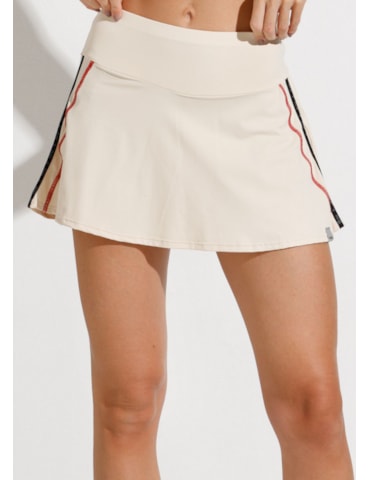 SAIA SHORT SUMMIT OFF WHITE COM BOLSOS SAIA SHORT SUMMIT OFF WHITE COM BOLSOS