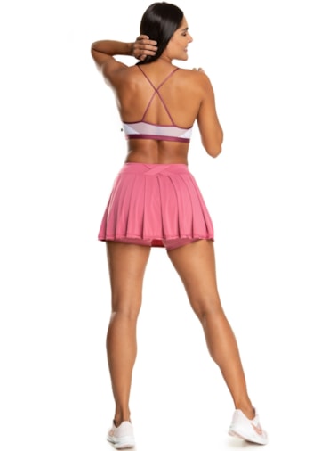 SAIA SHORT VIBRANTE ROSA