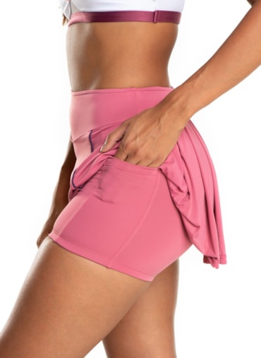 SAIA SHORT VIBRANTE ROSA