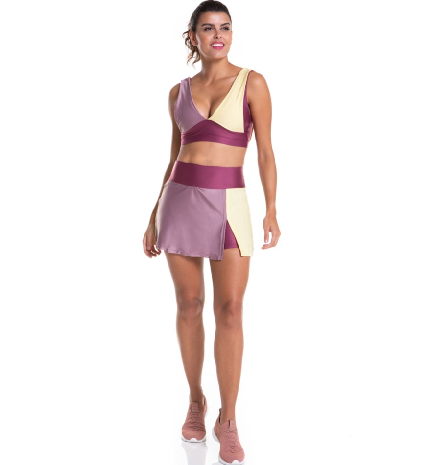 SAIA SHORTS OOPS! ROSA VIOLETA / LILÁS / AMARELO CANDY SAIA SHORTS OOPS! ROSA VIOLETA / LILÁS / AMARELO CANDY