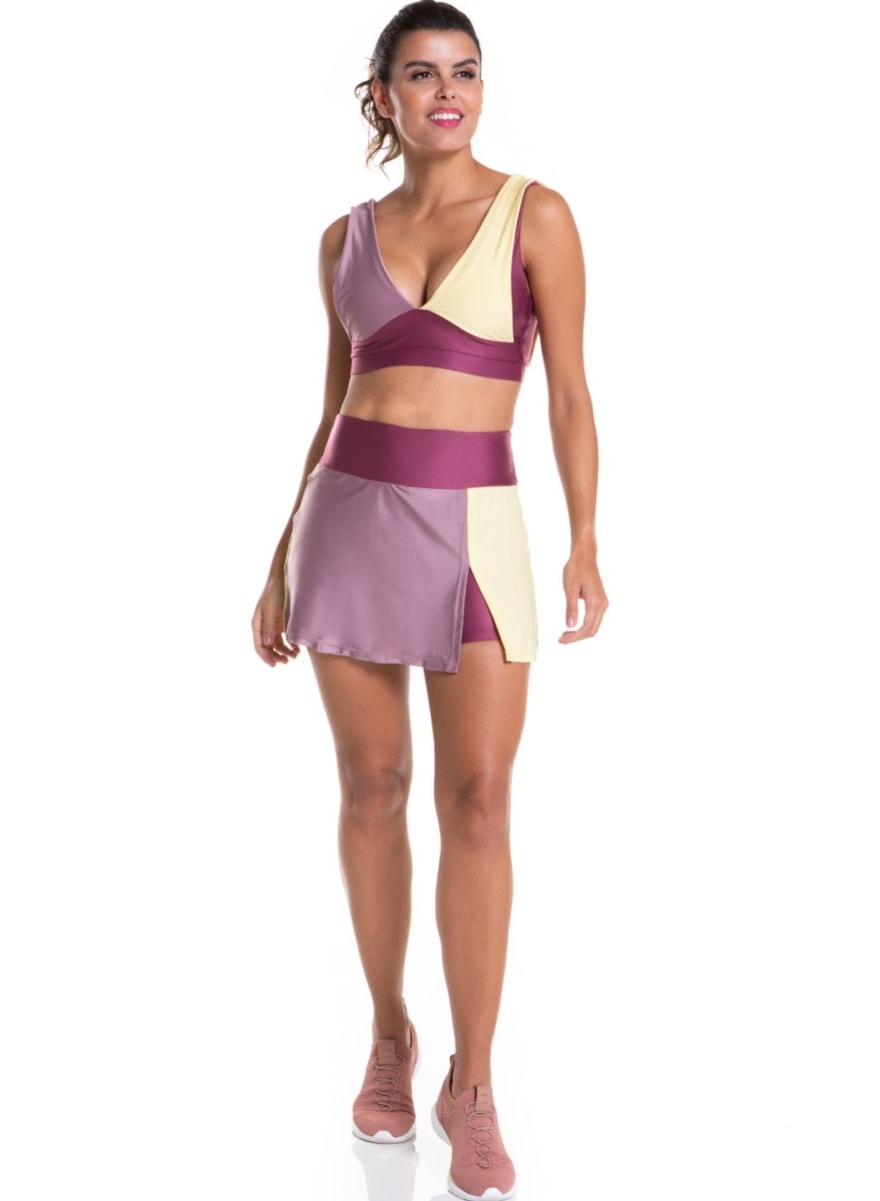 SAIA SHORTS OOPS! ROSA VIOLETA / LILÁS / AMARELO CANDY SAIA SHORTS OOPS! ROSA VIOLETA / LILÁS / AMARELO CANDY