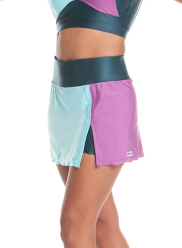SAIA SHORTS OOPS! VERDE ESCURO / VERDE MARINE / LILÁS