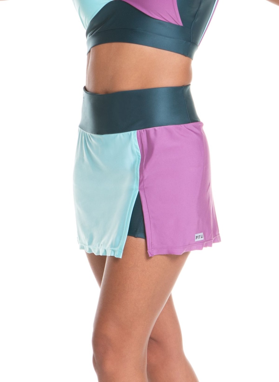 SAIA SHORTS OOPS! VERDE ESCURO / VERDE MARINE / LILÁS