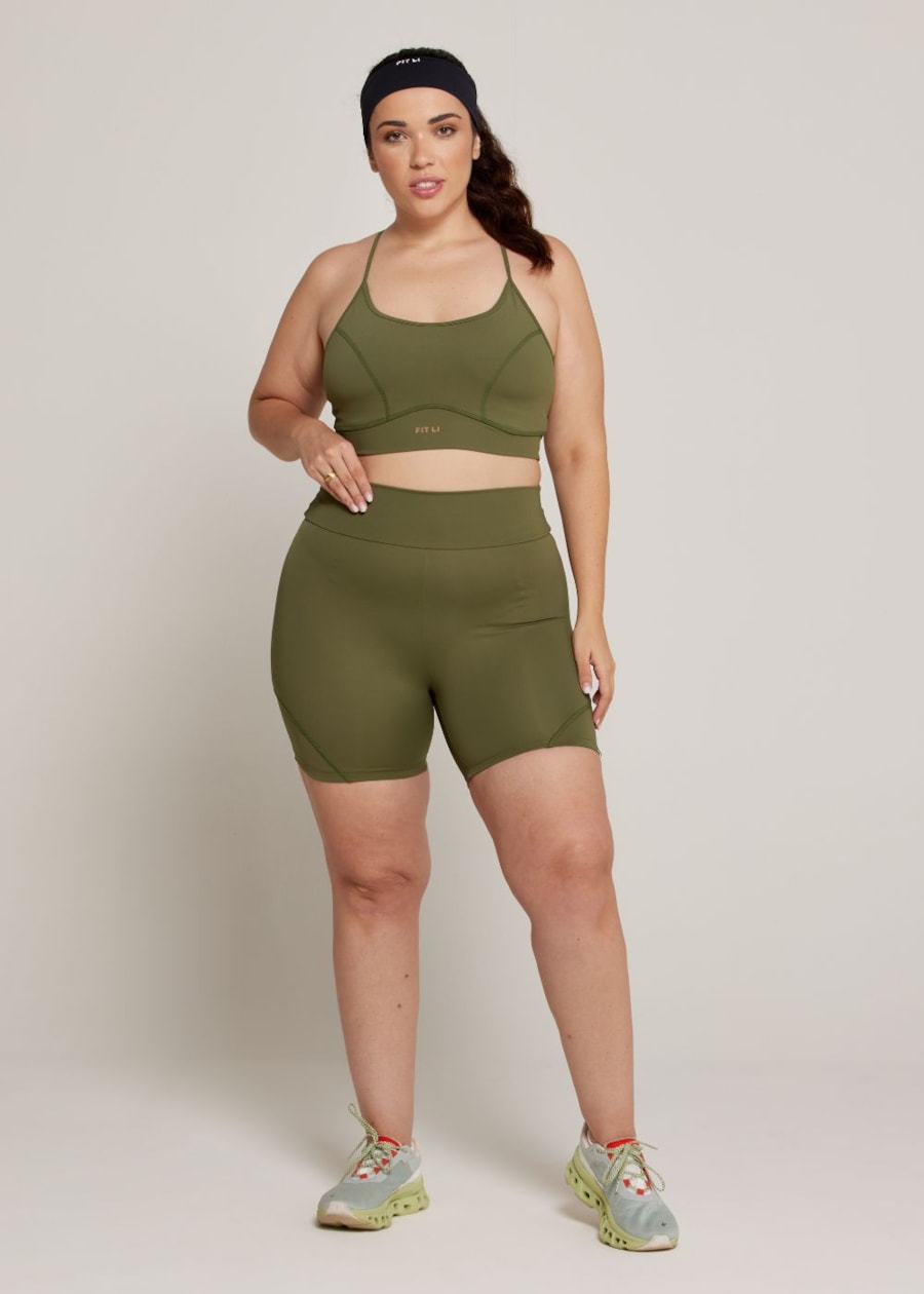 SHORT ADAPT VERDE MILITAR