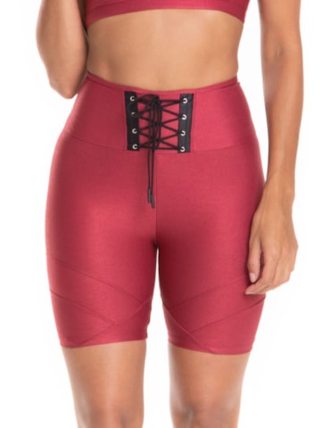 SHORT ATITUDE CEREJA