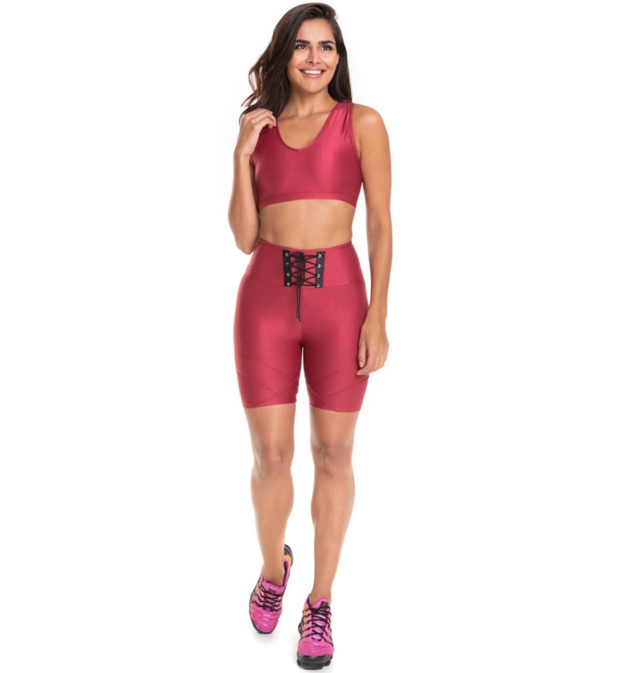 SHORT ATITUDE CEREJA SHORT ATITUDE CEREJA