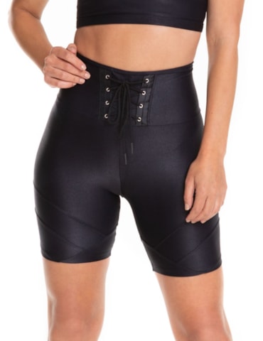 SHORT ATITUDE PRETO SHORT ATITUDE PRETO