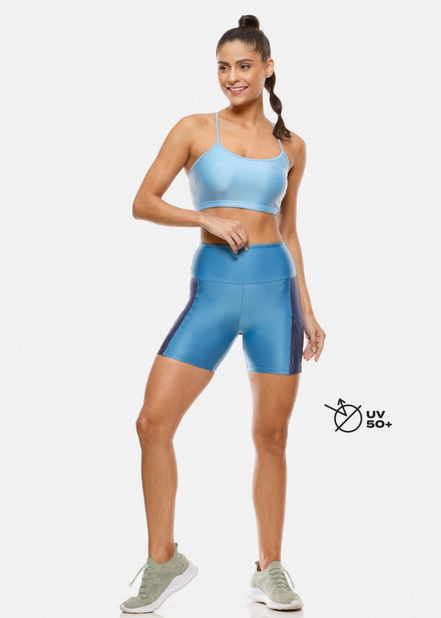 SHORT BALANCE AZUL CÉU