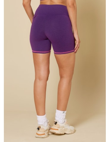 SHORT BESOS ROXO ORQUIDEA