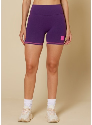 Produto SHORT BESOS ROXO ORQUIDEA