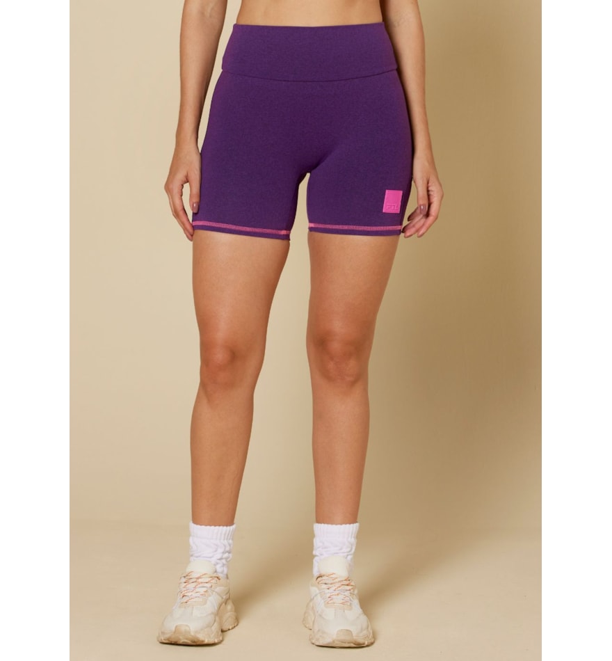 SHORT BESOS ROXO ORQUIDEA