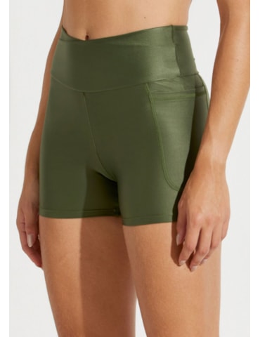 SHORT COM BOLSO ATLETIKA VERDE MILITAR