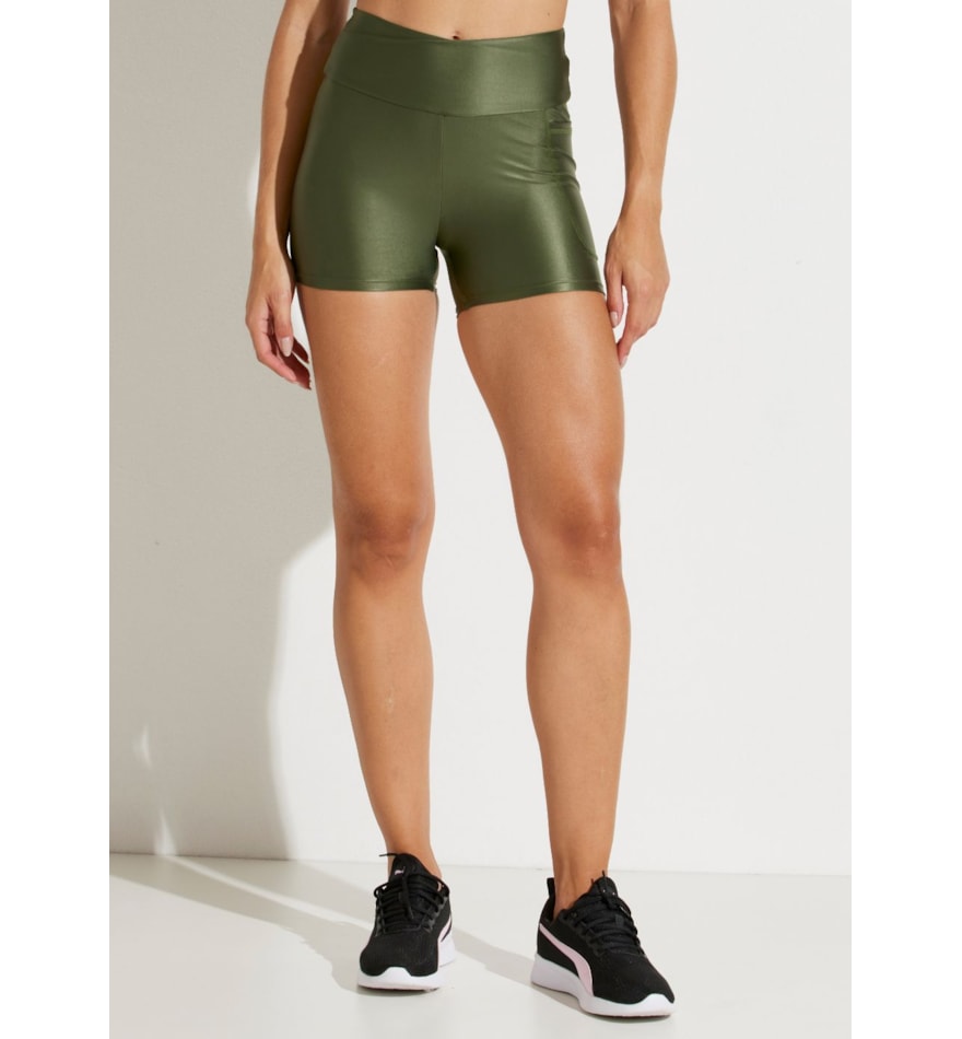 SHORT COM BOLSO ATLETIKA VERDE MILITAR