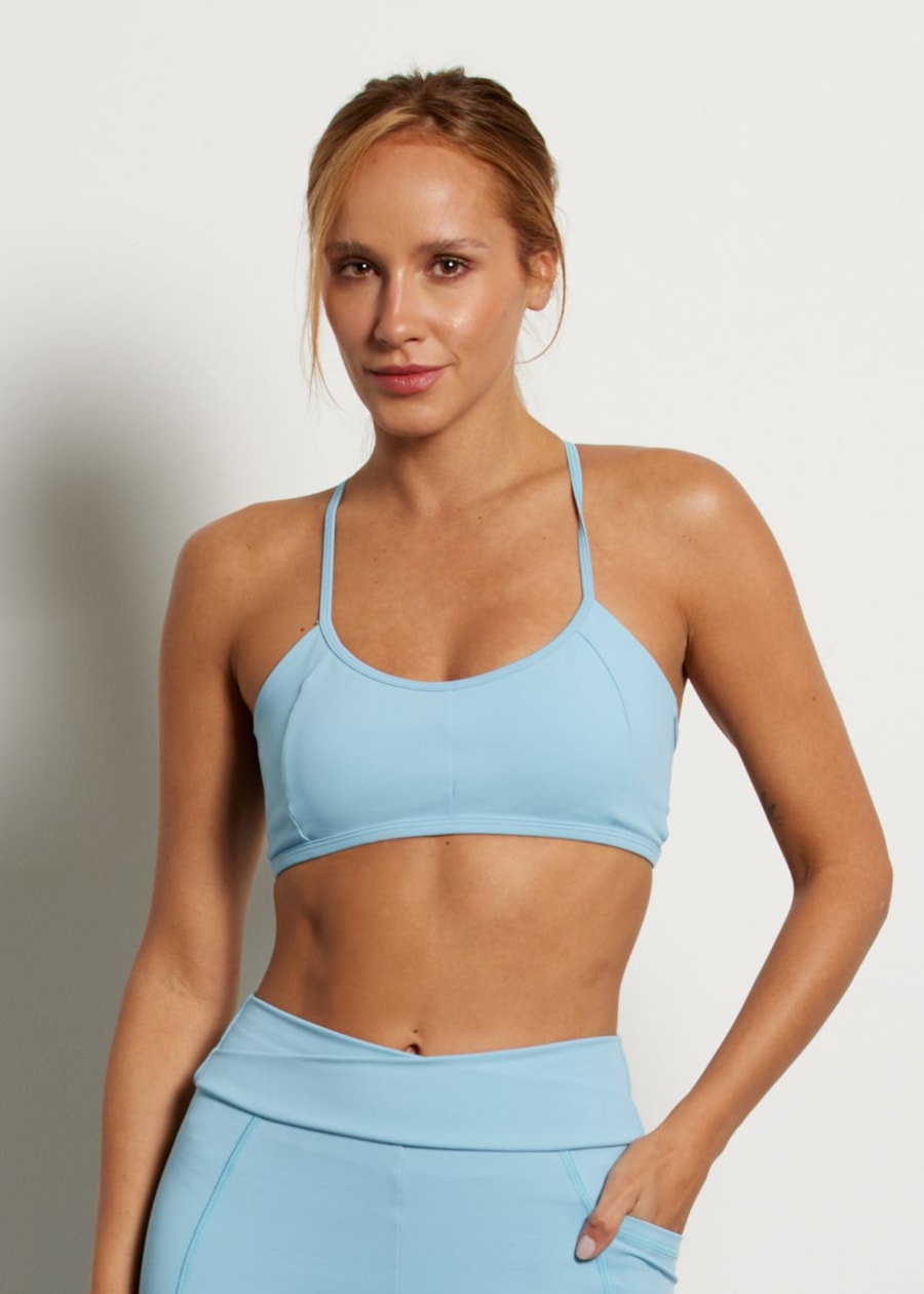 SHORT COM BOLSO GROW NG AZUL CÉU