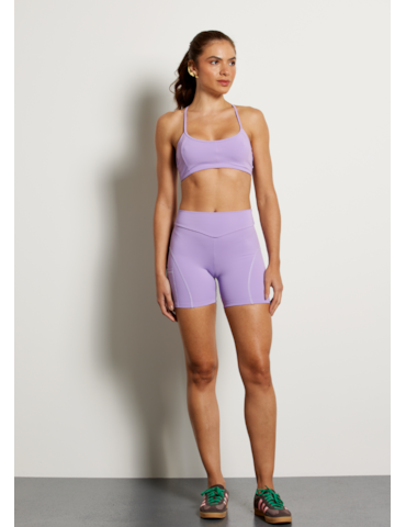 SHORT COM BOLSO GROW NG LILÁS