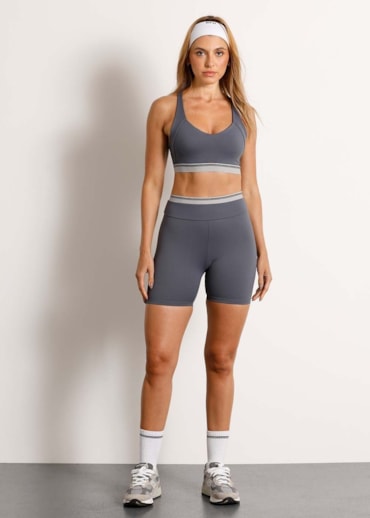 Produto SHORT COM ELÁSTICO FAST AR CHUMBO