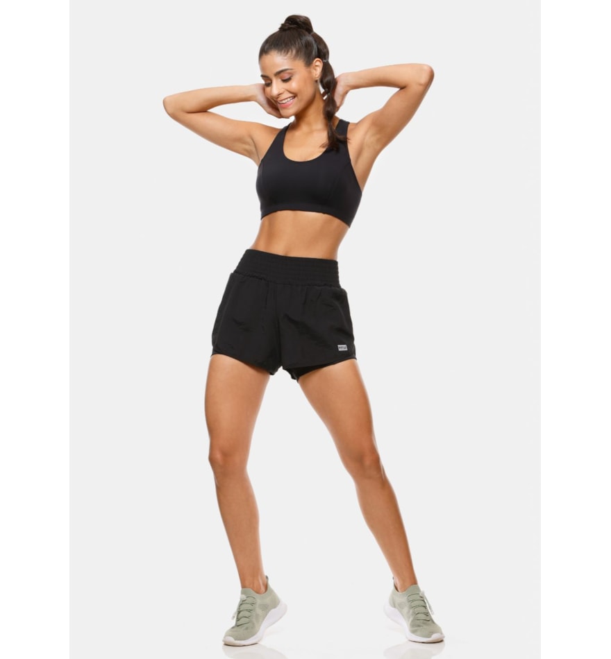 SHORT CORRIDA CAMP PRETO