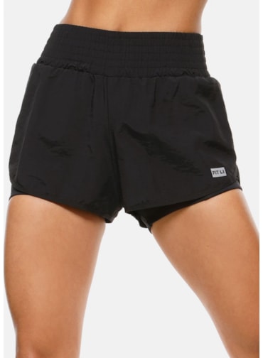 SHORT CORRIDA CAMP PRETO