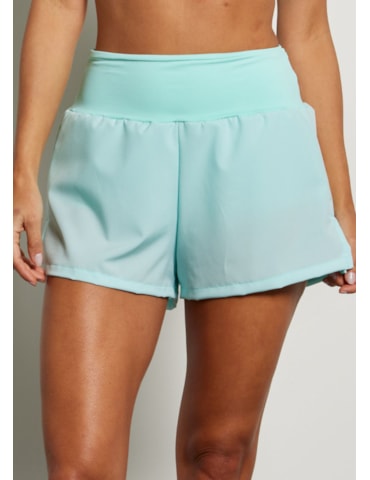 SHORT DE CORRIDA BOLSO RUN AZUL