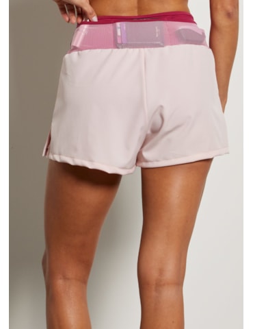 SHORT DE CORRIDA BOLSO RUN ROSA