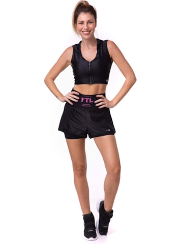 SHORT DE CORRIDA BOXER PRETO SHORT DE CORRIDA BOXER PRETO