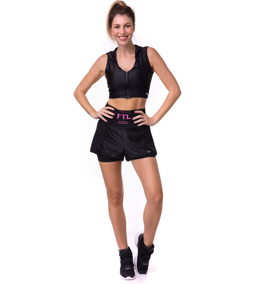 SHORT DE CORRIDA BOXER PRETO SHORT DE CORRIDA BOXER PRETO