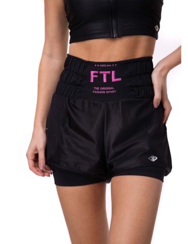 SHORT DE CORRIDA BOXER PRETO SHORT DE CORRIDA BOXER PRETO