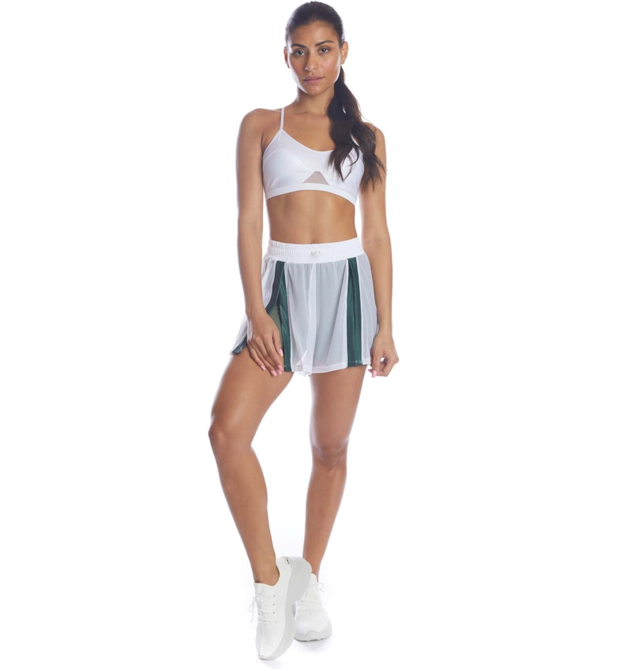 SHORT DE CORRIDA CHLOE BRANCO SHORT DE CORRIDA CHLOE BRANCO