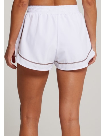 SHORT DE CORRIDA COLORFULL  COM BOLSO BRANCO
