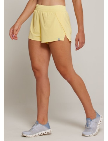 SHORT DE CORRIDA DYNAMIC AMARELO