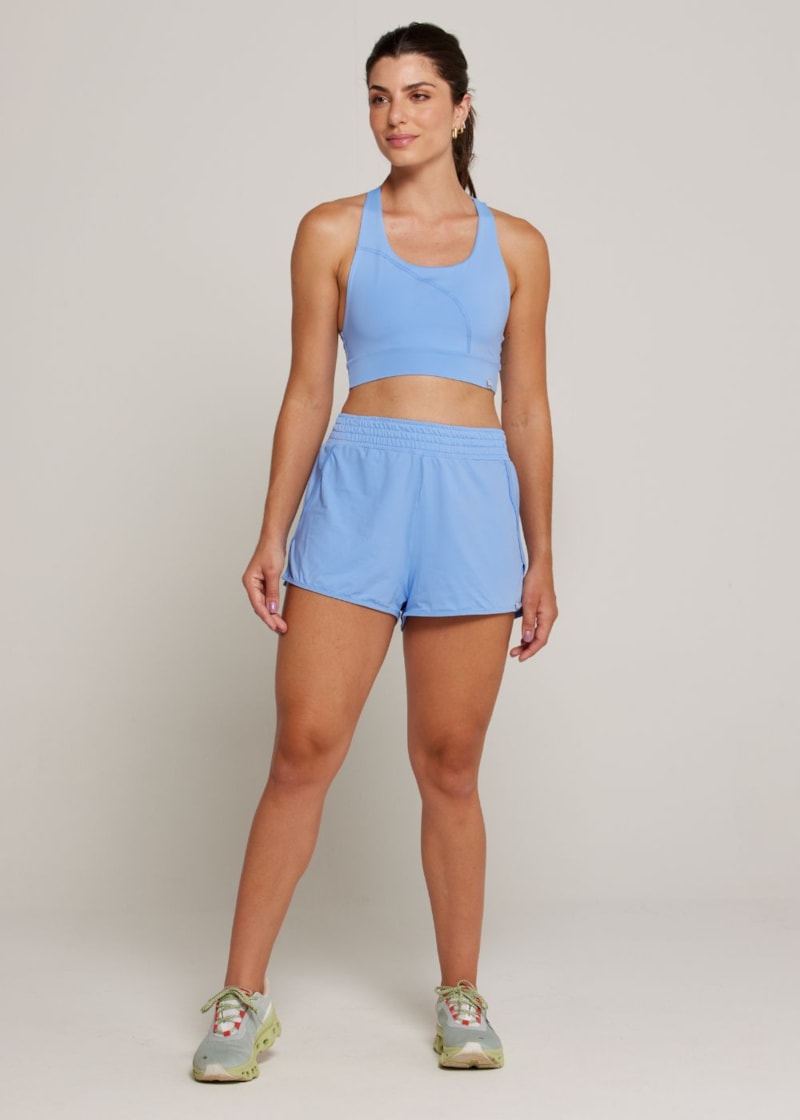 SHORT DE CORRIDA DYNAMIC AZUL CÉU