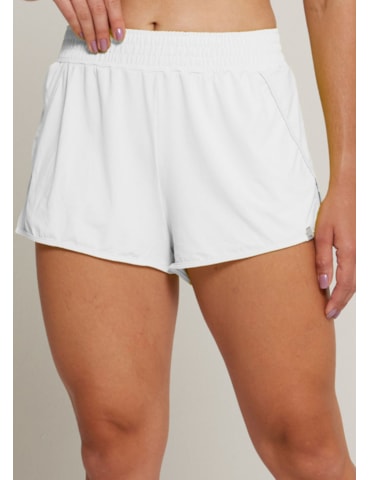 SHORT DE CORRIDA DYNAMIC BRANCO