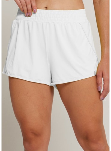 SHORT DE CORRIDA DYNAMIC BRANCO