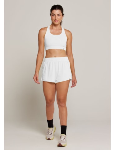 SHORT DE CORRIDA DYNAMIC BRANCO