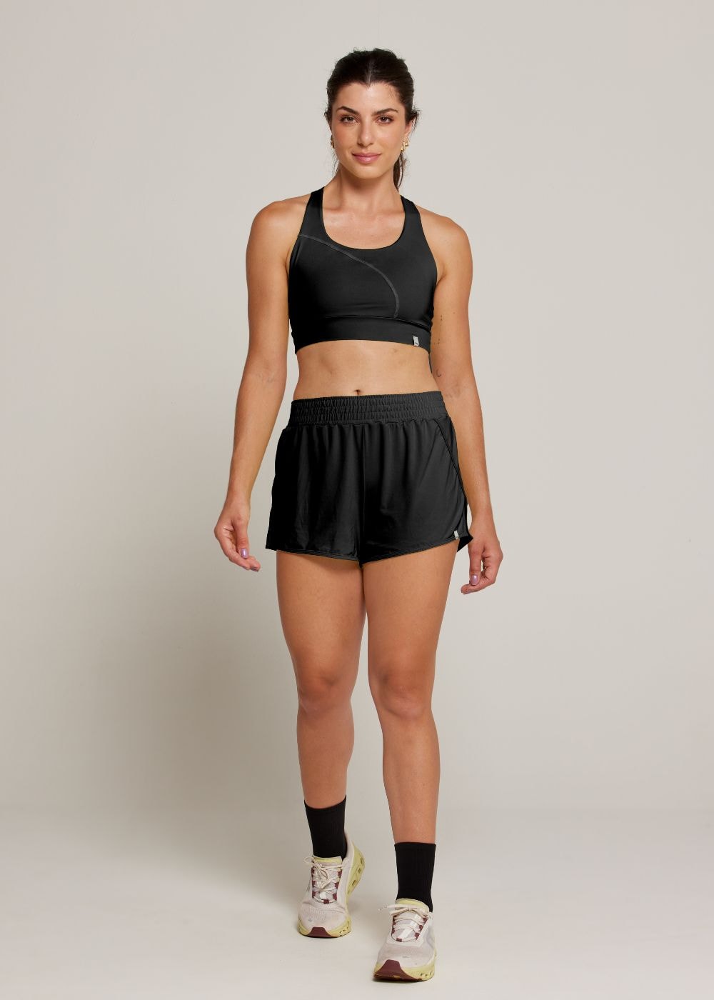 SHORT DE CORRIDA DYNAMIC PRETO