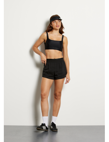 SHORT DE CORRIDA FOCUS PRETO